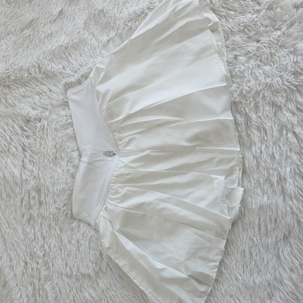 Free People Swing Of Things Skort White - Picture 9 of 9